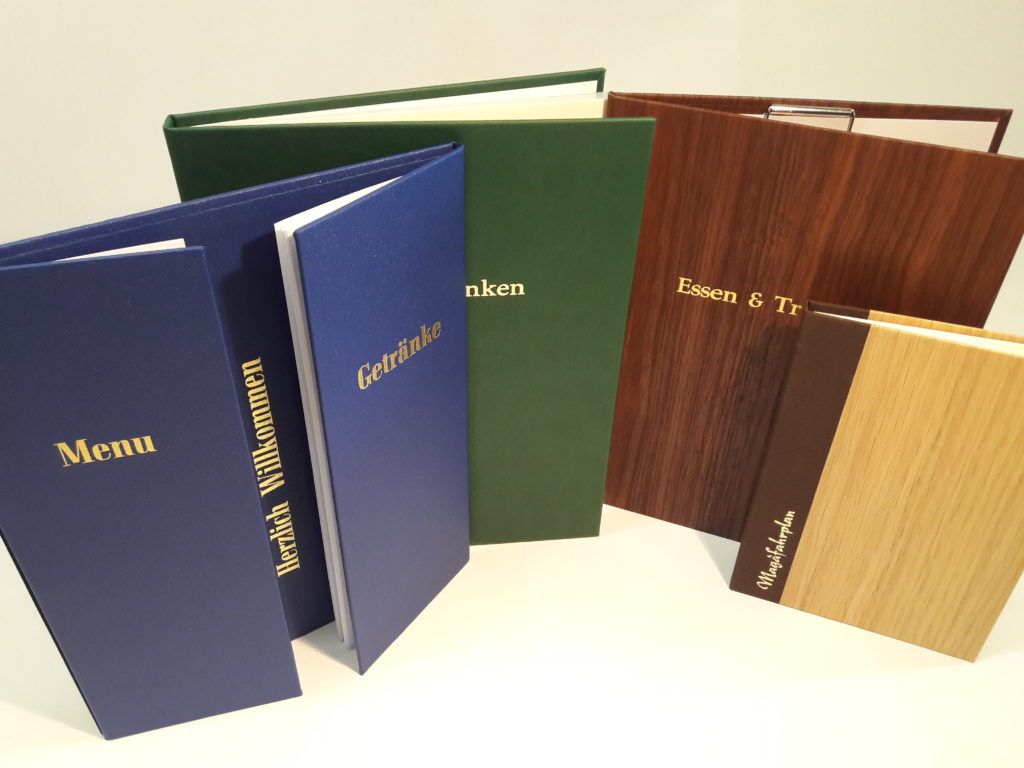  Menukarten für Ihr Lokal