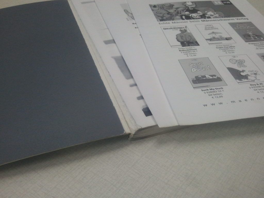  Herausgefallene Seiten