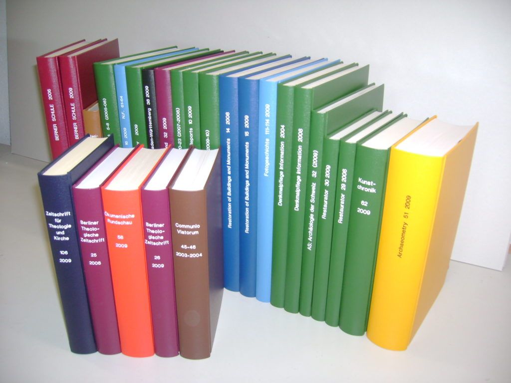 Zeitschriften einbinden