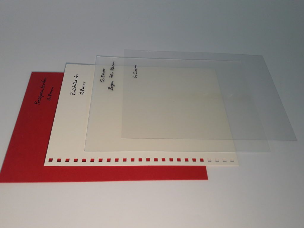 Material der Umschläge