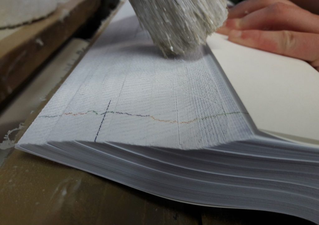 Fächerklebebindung, Scanbook-Klebebindung