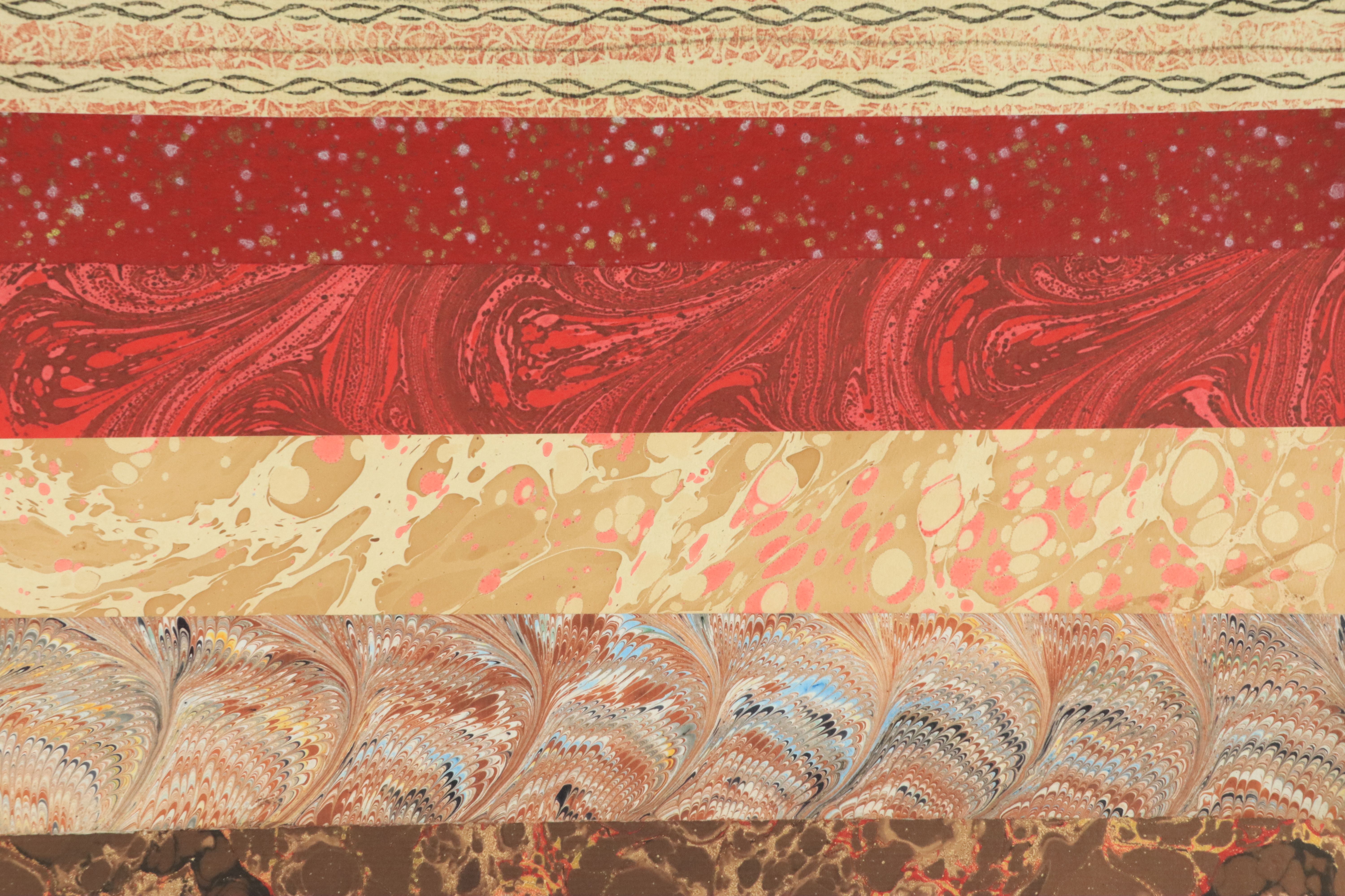 Varianten von Buntpapieren