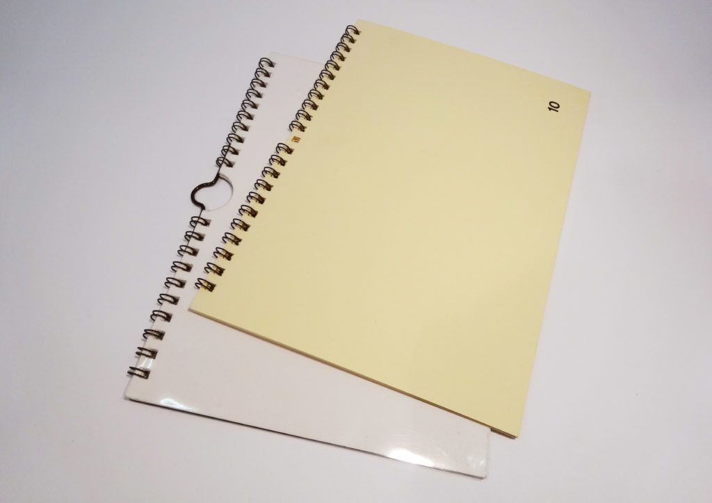 Kalender Drahtschlaufenbindung