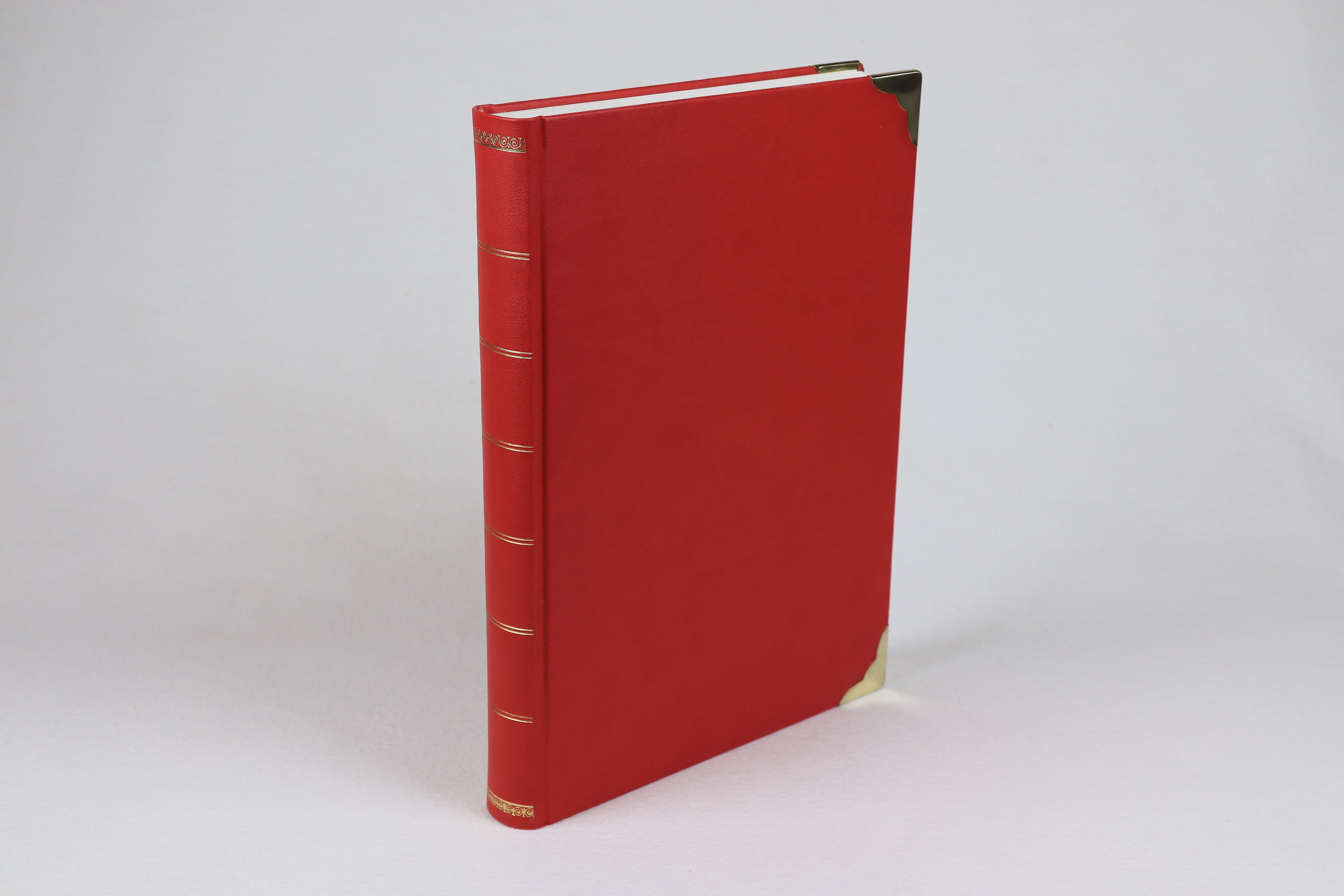 Das Buch des Sankt Nikolaus' mit Rückenprägung und Metall Ecken